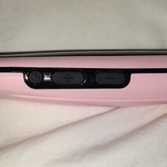 Oak Leaf‎ Hair Straightener Brush Iron in Box Pink - Picture 8 of 8